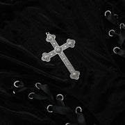 Goth Dark Punk Grunge Lace Up Maxi Dress 90s Streetwear Gown Women Sexy Bandage Velvet Dresses Y2k New Harajuku Gothic Clothing
