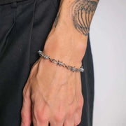 Hip-hop Gothic Punk Small Wire Brambles Iron Unisex Choker Bracelet Women Style Barbed Wire Little Thorns Bracelet Choker Gifts