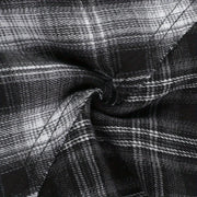 Women's Gothic Dark Irregular Skirt - Stylish Plaid Skirt for Bohemian & Edgy Outfits
