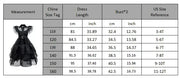 Gothic Black Dress Halloween Costume for Girls 2025 Party Ball Gown Children Cosplay Adams Family Vestido