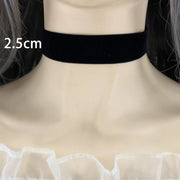 Gothic Style Black Velvet Choker Necklaces Rope Women Tattoo Necklace Neck Decoration Short Chocker Jewelry On The Neck Collar
