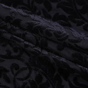 Goth Dark Elegant Evening Velvet Cheongsam Dresses Mall Gothic Lace Flare Sleeve Crop Tops Grunge Split Cut Out Partywear Dress