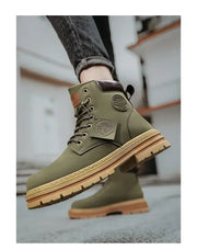 Classic Design Walking Women Boots for Men Outdoor Boots Luxury Brands Men's Ankle Boots Winter New High Top Casual Shoes