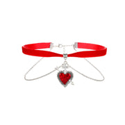 Gothic Style Choker Necklace For Women Personalized Lace Rose Blossom Neck Chain Niche Lolita Neck Accessory Halloween Jewelries