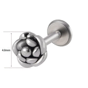 1PC Punk Gothic Labret Surgical Steel Ear Lip Studs Tragus Helix Cartilage Lobe Earrings Women Man Body Piercing Jewelry