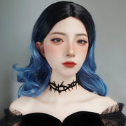 Gothic Black Lace Velvet Thorn Necklace for Women Fashion Punk Choker Necklace Halloween Party Chokers Necklaces Jewelry Gifts