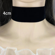 Gothic Style Black Velvet Choker Necklaces Rope Women Tattoo Necklace Neck Decoration Short Chocker Jewelry On The Neck Collar
