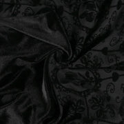Gothic Long Sleeve Ruffle Mini Dress Women's Vintage V Neck Velvet Stretchy Bodycon Cocktail Dresses Victorian Blouse