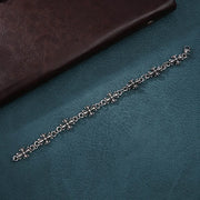 Gothic Punk Cross Chain Bracelets for Men and Women Retro Trend Halloween Party Personalized Bracelets Jewelry Accessories