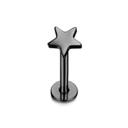 Drperfect Tragus Piercing Jewelry for Women Men Helix Cartilage Conch Earring Nose Stud Stainless Steel Medusa Labret Lip Ring
