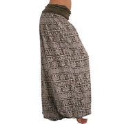 Women's Personality GeometricCasual Loose Printed Pants Comfortable Casual Women's Wide Leg Haren Pants Pants
