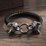Gothic Style Silver Color Skull Chain Bracelet for Men Rock Party Jewelry Biker Bracelet Gift