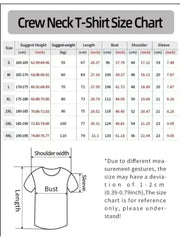 2025 T-shirt Men's and Women's Gothic Printed Cotton Short Sleeve Collar Hip-Hop Streetwear High Quality Comfortable Casual Top