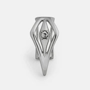 Gothic Geometric Beast Tooth Metal No Piercing Lip Clip Ear Clip For Men Women Party Cosplay Individuality Face Accessories