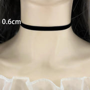 Gothic Style Black Velvet Choker Necklaces Rope Women Tattoo Necklace Neck Decoration Short Chocker Jewelry On The Neck Collar