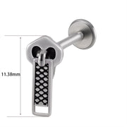 1PC Punk Gothic Labret Surgical Steel Ear Lip Studs Tragus Helix Cartilage Lobe Earrings Women Man Body Piercing Jewelry