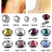 Surgical Steel Surface Piercing Dermal Anchor Microdermals Piercing CZ Perforation Accessories Micro Skin Diver Piercing Jewelry