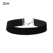 Goth Black Velvet Choker Necklaces Gothic Style Rope Women Neck Decoration 2025 Chocker Jewelry On The Neck Collar For Girl Kpop