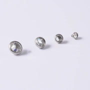 Surgical Steel Surface Piercing Dermal Anchor Microdermals Piercing CZ Perforation Accessories Micro Skin Diver Piercing Jewelry