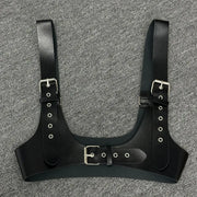 Corset Belt U Leather Harness Top Wide Waistband Street Style Punk Belt Chest Corset Leather Adjustable Gothic Suspender Female