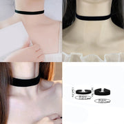 Gothic Style Black Velvet Choker Necklaces Rope Women Tattoo Necklace Neck Decoration Short Chocker Jewelry On The Neck Collar